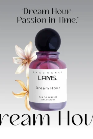 Lams Dream Hour Eau de Parfum 50ml with floral design