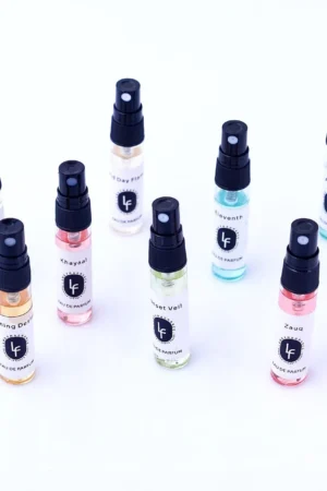 Lams Fragrance Eau de Parfum sample set – 8 mini spray bottles