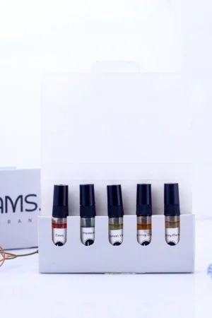 LAMS Fragrance Discovery Set – 5 Mini Perfume Sprays for Men & Women